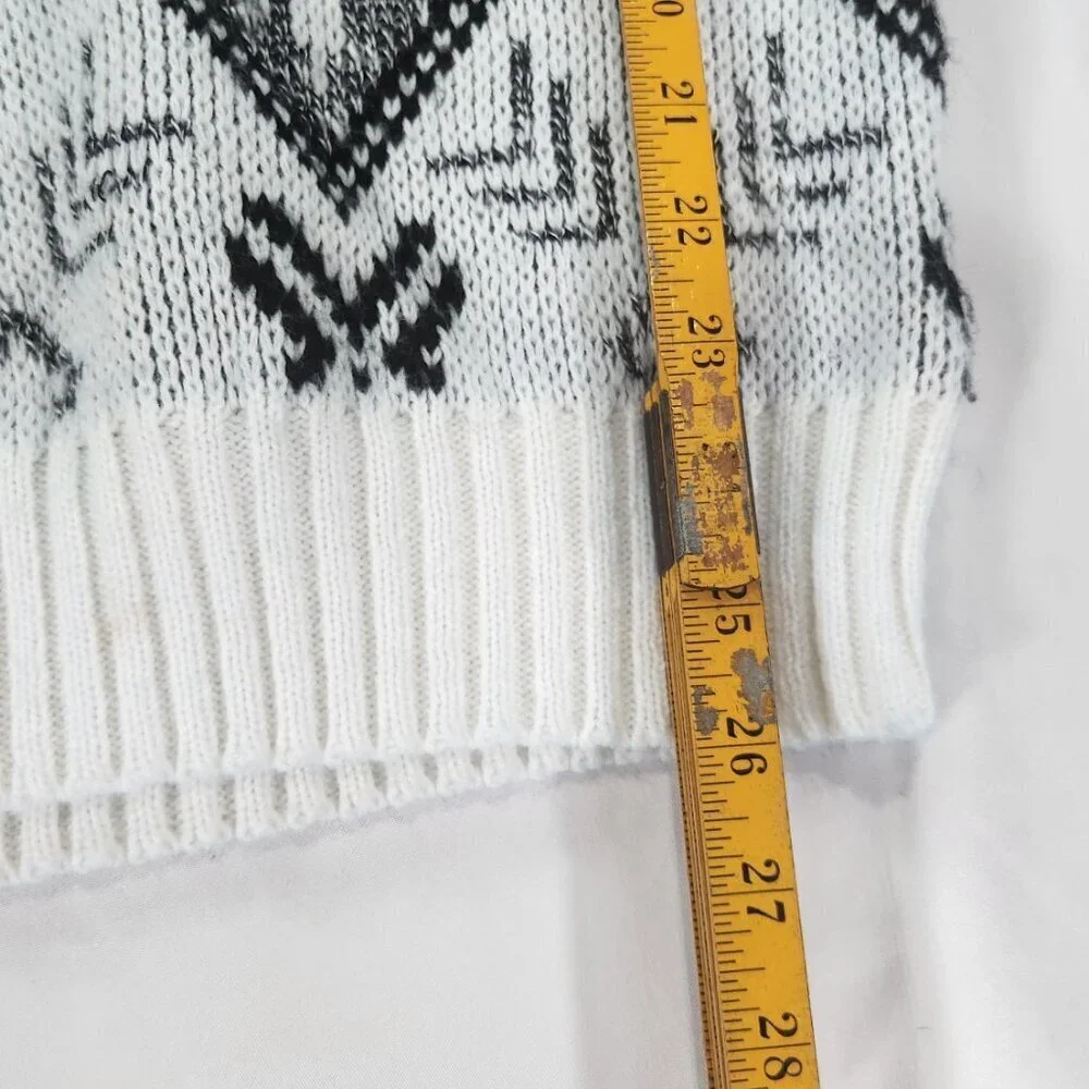 Vintage New Era Men’s Sweater L Knit Funky Ski Made in USA Unisex 80s 90s Lot H